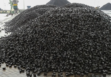 brown coal briquettes